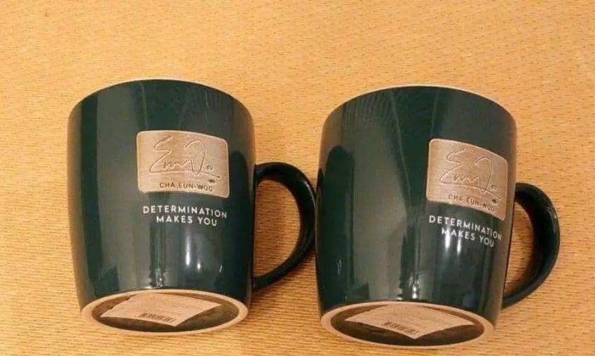 チャウヌ　CHA EUNWOO ミロ MILO タイ限定 マグカップ 2個