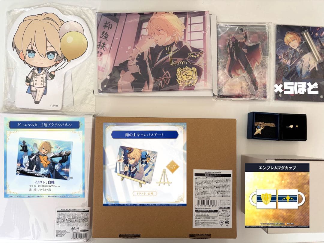 ホロスターズ ホロスタ 岸堂天真 グッズ 缶バッジ アクスタ アクリルスタンド