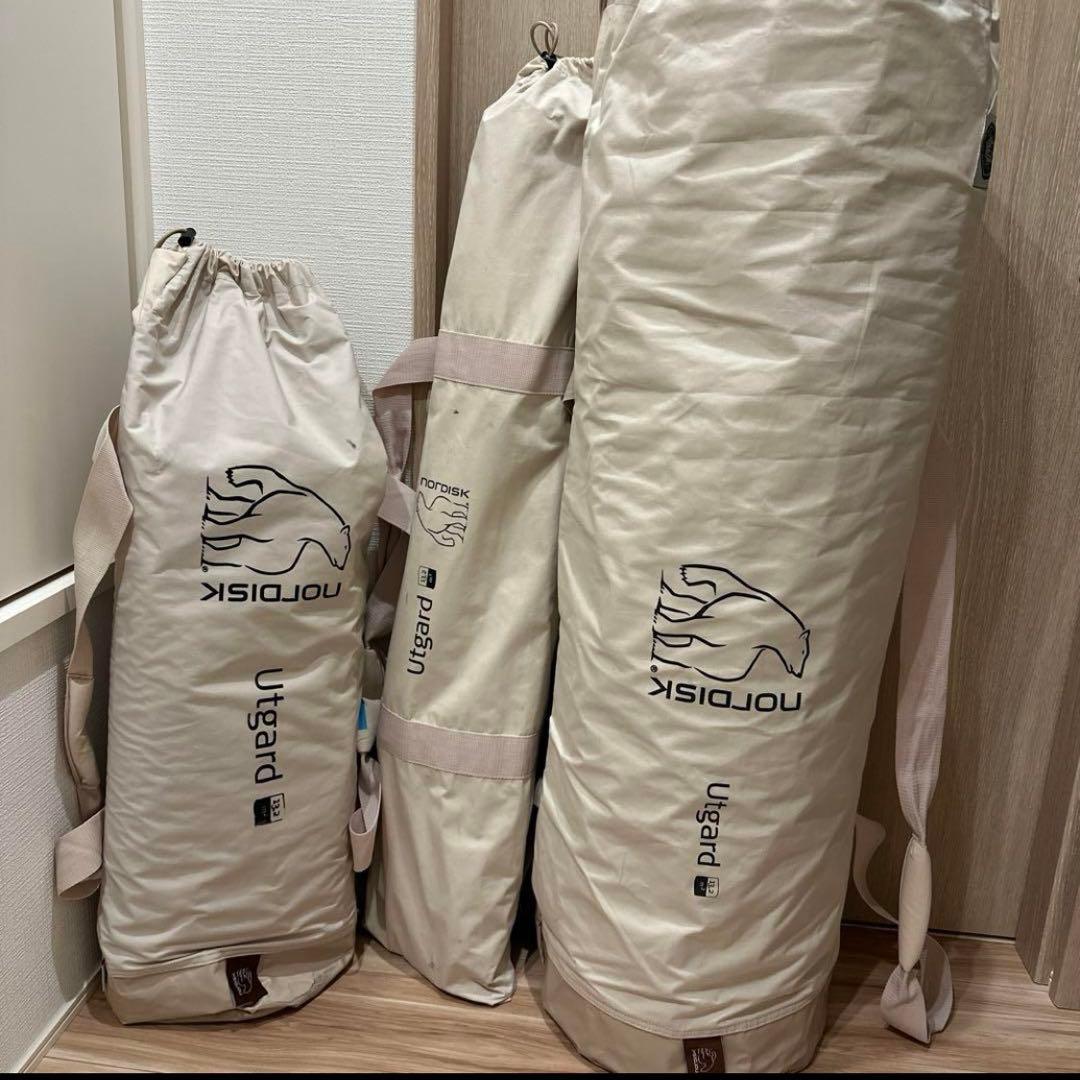 【サキ】ノルディスク　ウトガルド13.2 ジップインフロア・グランドシート