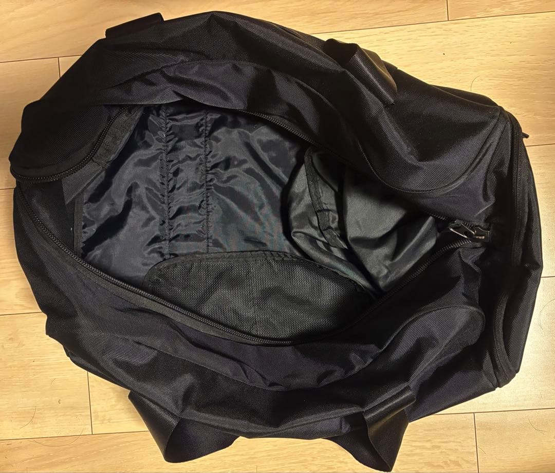 BEAMS GOLF ボストンバッグ シューズケース付き ブラック