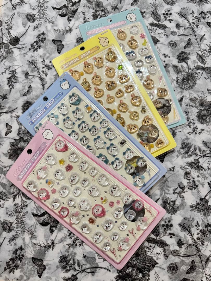 ちいかわ ボンボンドロップシール 3Dシール 80セット