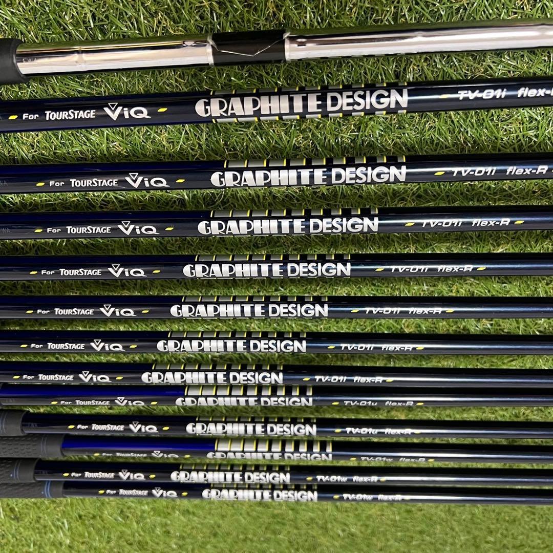 ブリヂストン ツアーステージ ViQ ゴルフセット 13本 右 R 初心者　中級