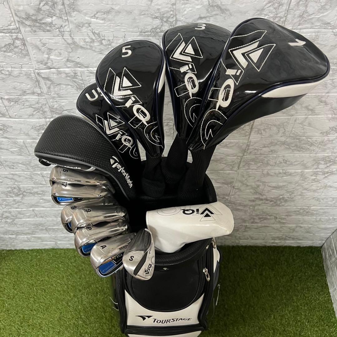 ブリヂストン ツアーステージ ViQ ゴルフセット 13本 右 R 初心者　中級