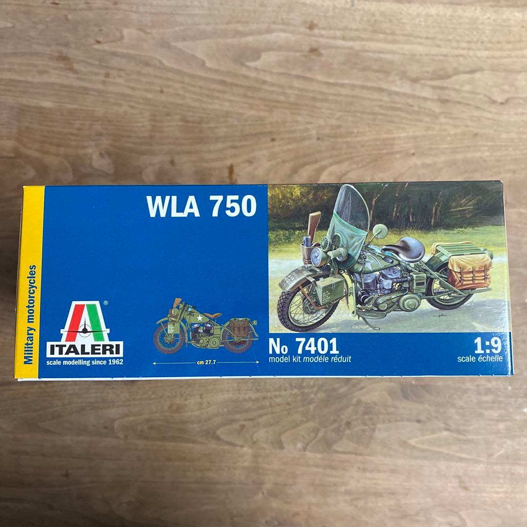 ITALERI WLA 750 ハーレー　プラモデル