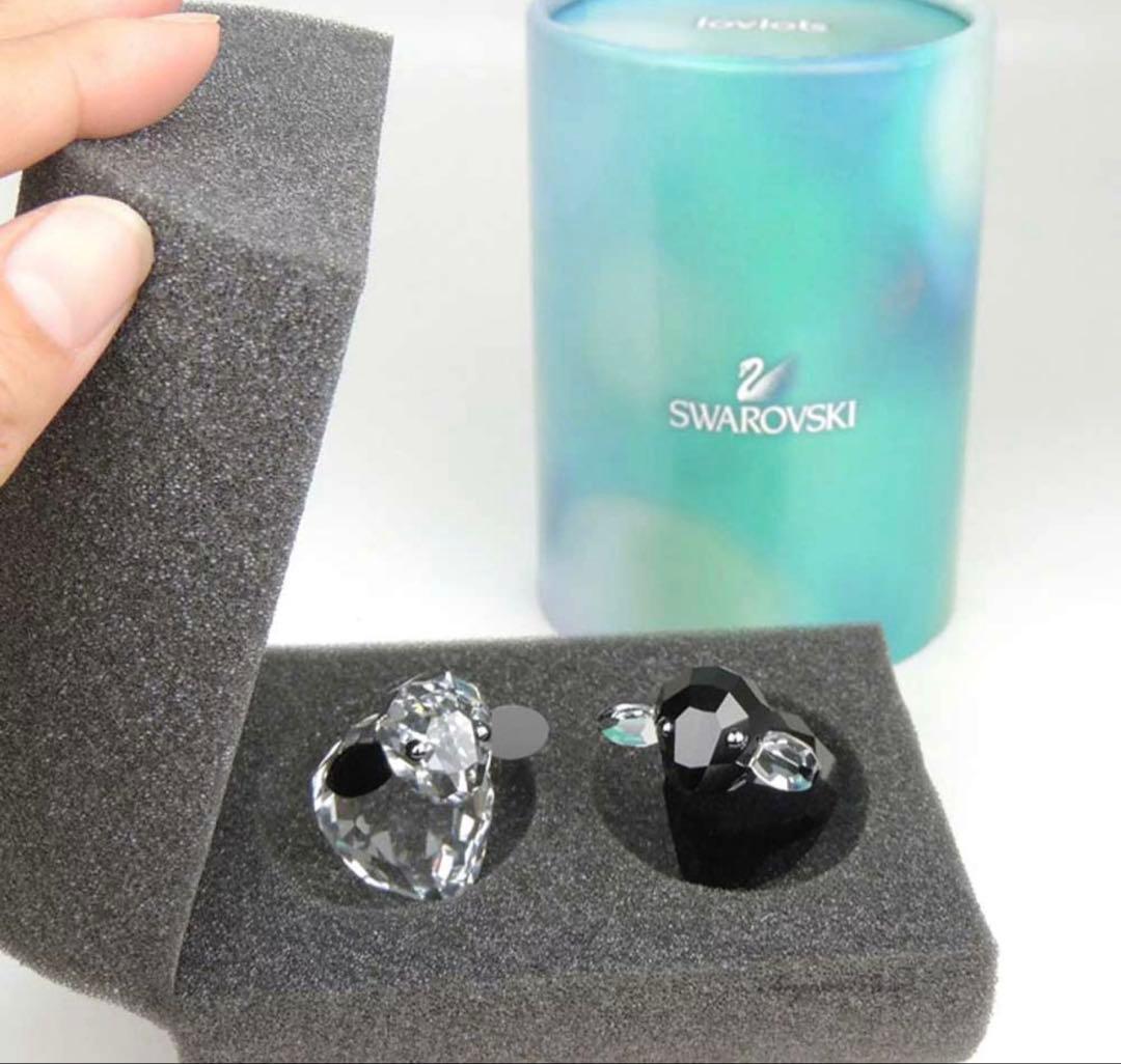 スワロフスキー ラブロッツ パイオニア エボニー ＆ アイボリー 羊 ヒツジ