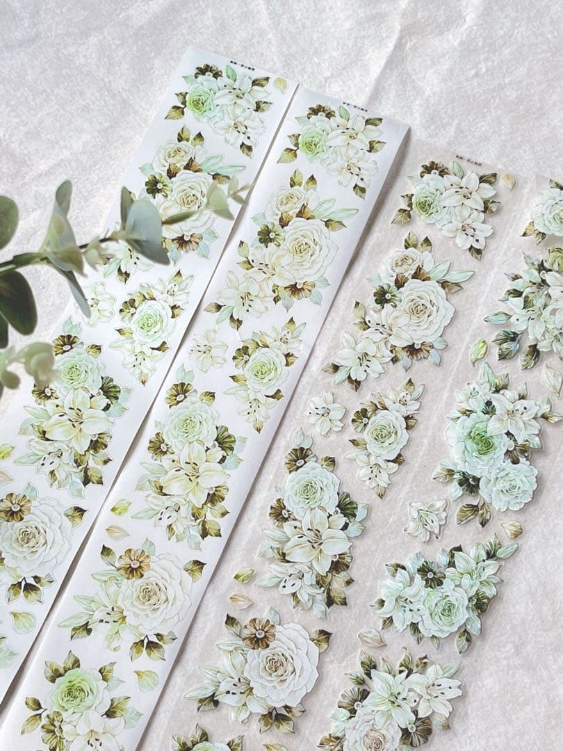 蓝莓不蓝手账《黛青》海外マスキングテープ　マステ 【2700】