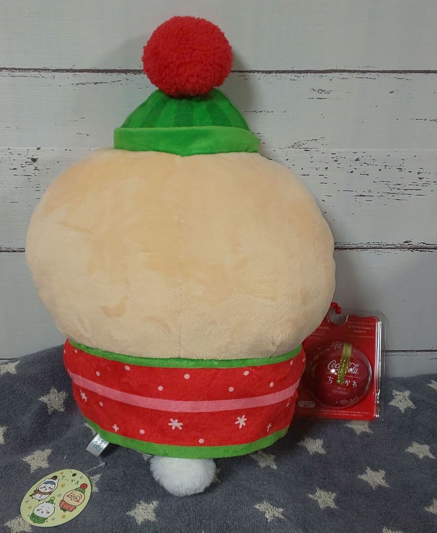 ちいかわ クリスマス ぬいぐるみ グラスセット オーナメント