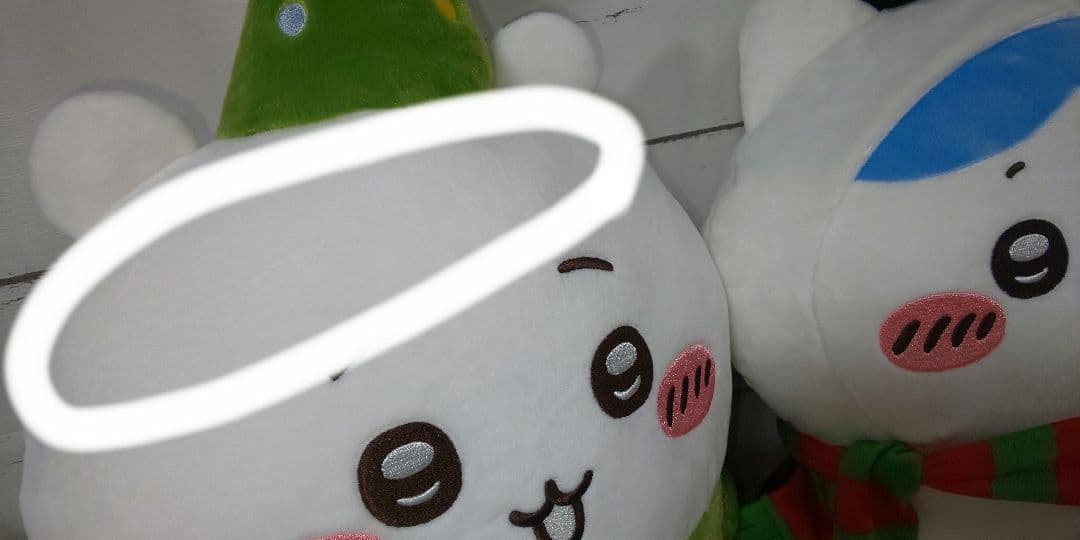 ちいかわ クリスマス ぬいぐるみ グラスセット オーナメント