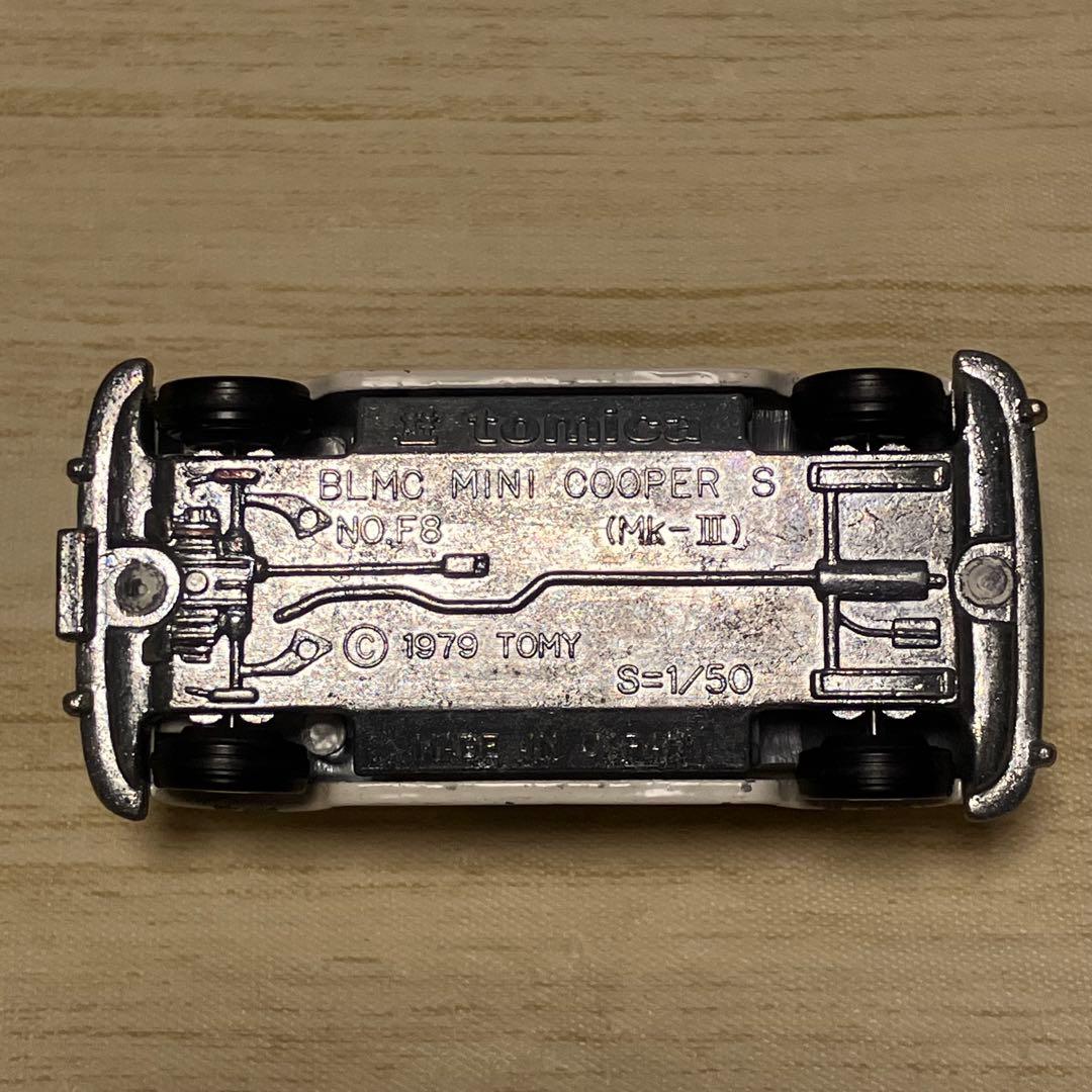 トミカ BLMC ミニクーパー S (MK-III) No.F8 1/50