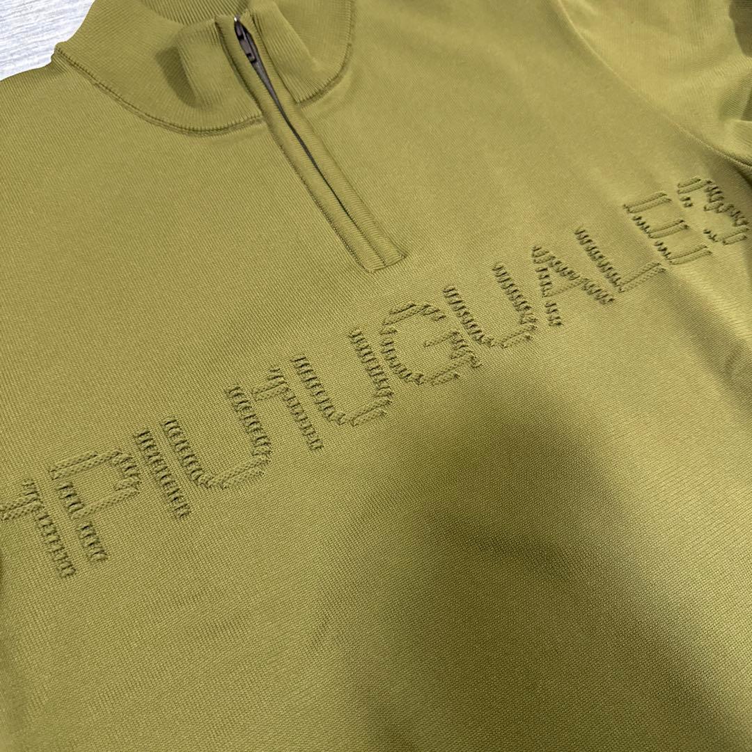 1piu1uguale3 GOLFウノピゥウノウグァーレト　ハーフジップニット