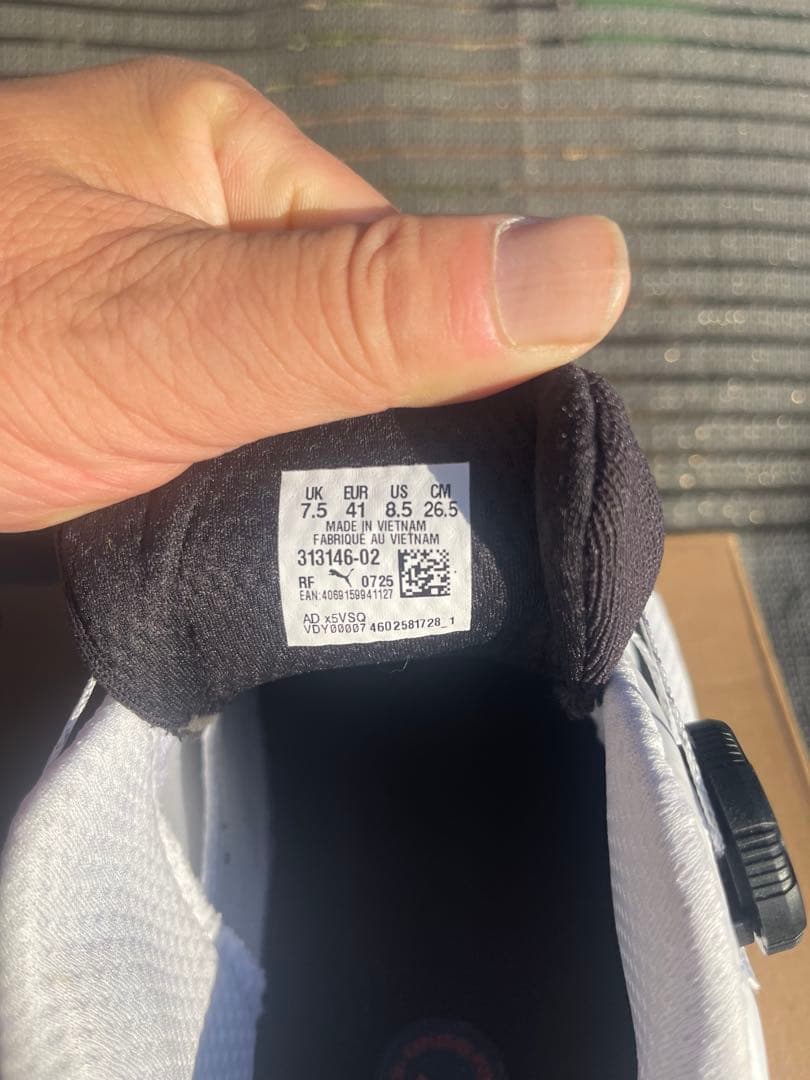 Puma NITROパワーアセンドニトロ 26.5センチ　ゴルフシューズ