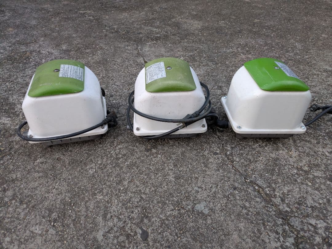 ジャンク品　3台セット ブロワ エアーポンプ 大晃機械工業 JDK-80