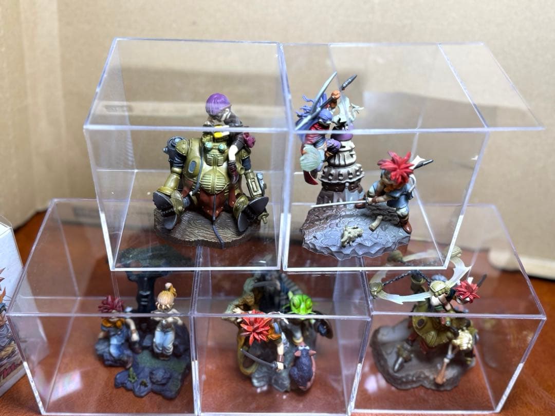 クロノトリガー フォーメーションアーツフィギュア5種コンプリートセット　ゲーム付