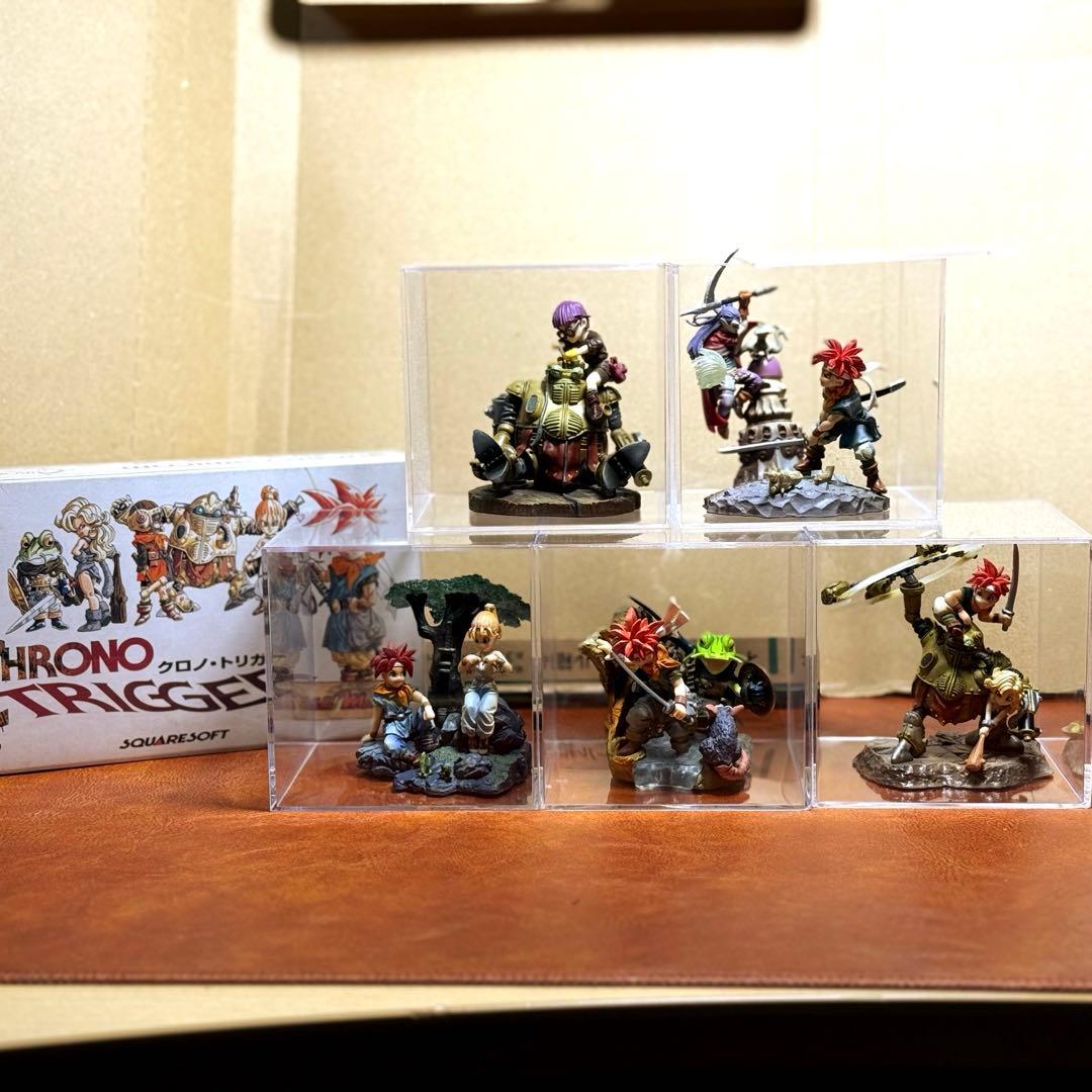 クロノトリガー フォーメーションアーツフィギュア5種コンプリートセット　ゲーム付