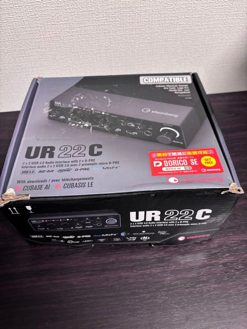 DTM・DAW steainberg UR22C Audio interface