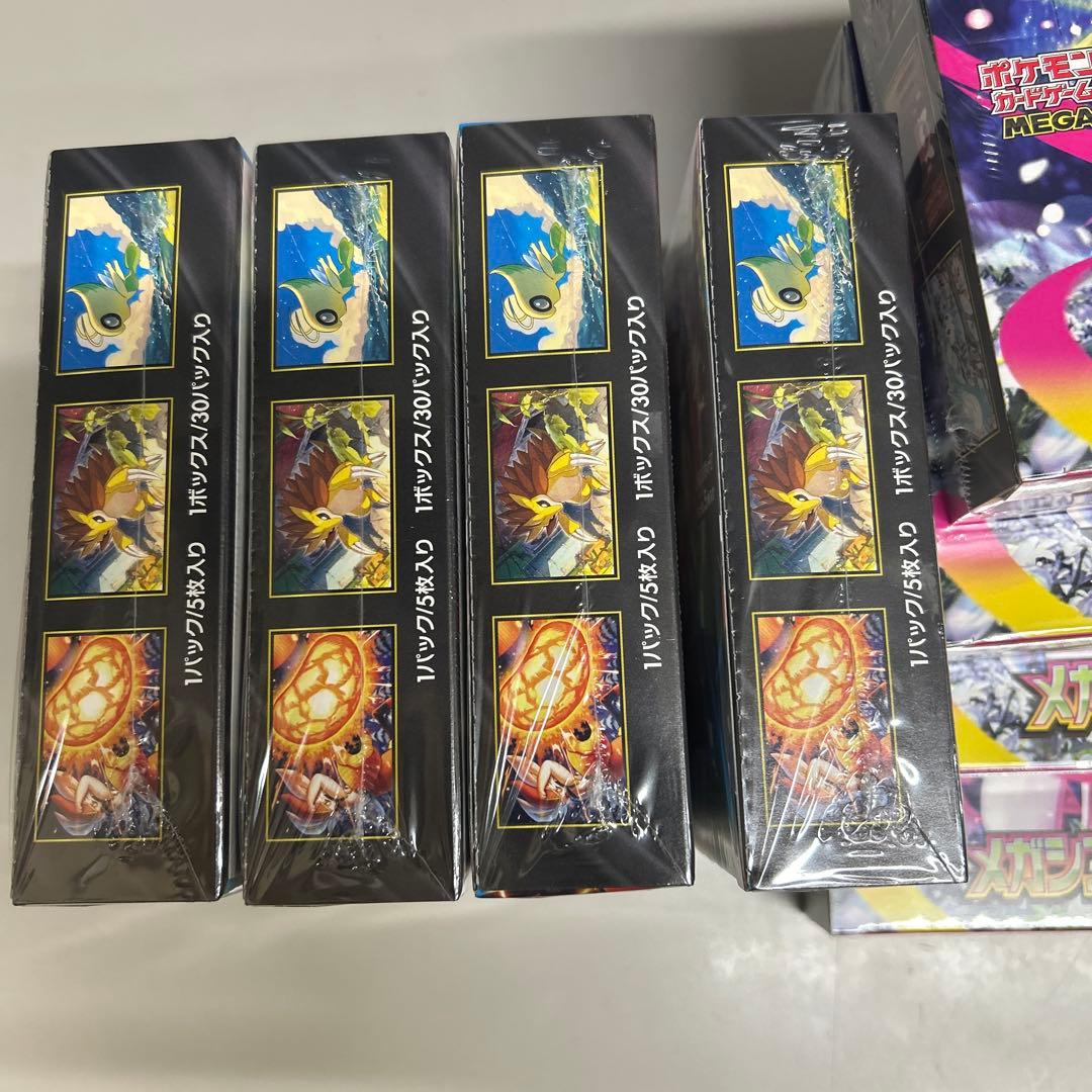 メガブレイブ　メガシンフォニア　各4boxシュリンク付き