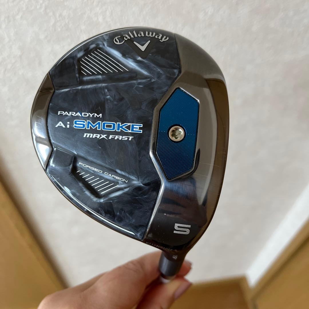 キャロウェイPARADYM Ai SMOKE MAX FASTフェアウェイウッド