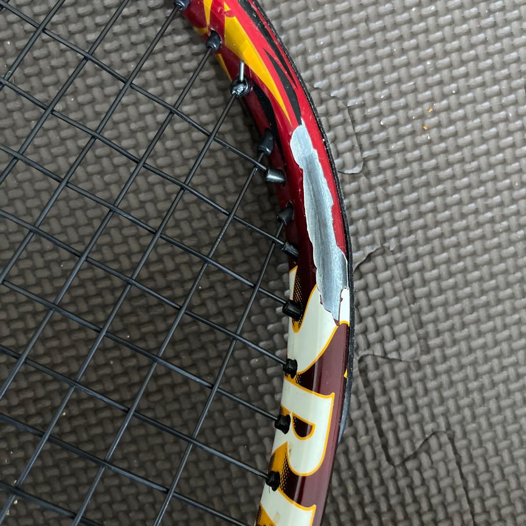 値下げ中　テニスラケット  スリクソン　赤