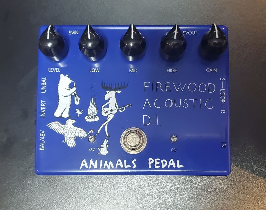 ギター ANIMALS PEDAL FIREWOOD ACOUSTIC D.I.