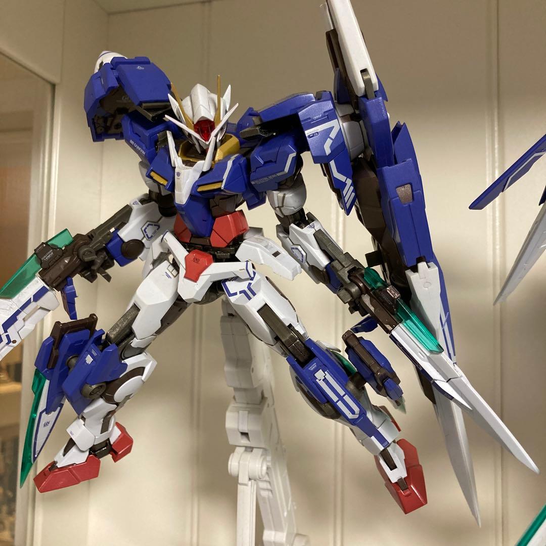 l Build ダブルオーライザー セブンソード メタルビルド 2体