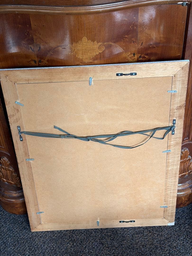 カシニョール額装　1995年の作品　庭園の薔薇