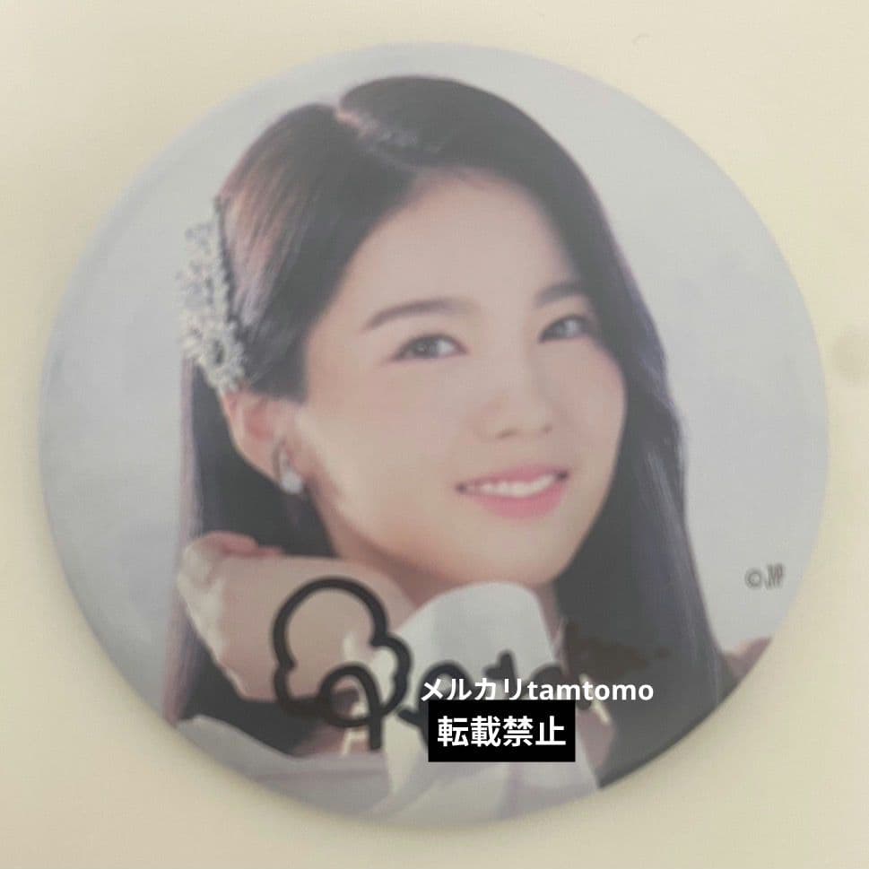 NiziU アヤカ step and a step 直筆サイン缶バッジセット