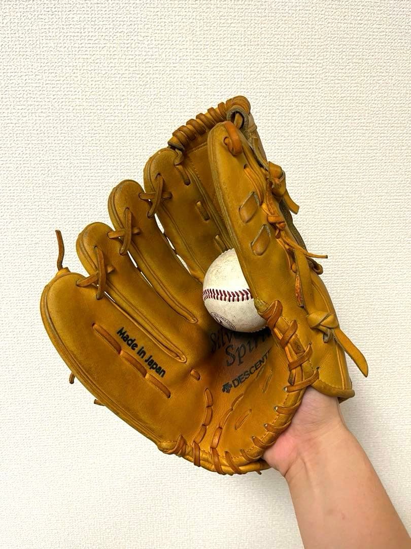 515 デサント 型抜群 即戦力 硬式 投手用グローブ 左投げ