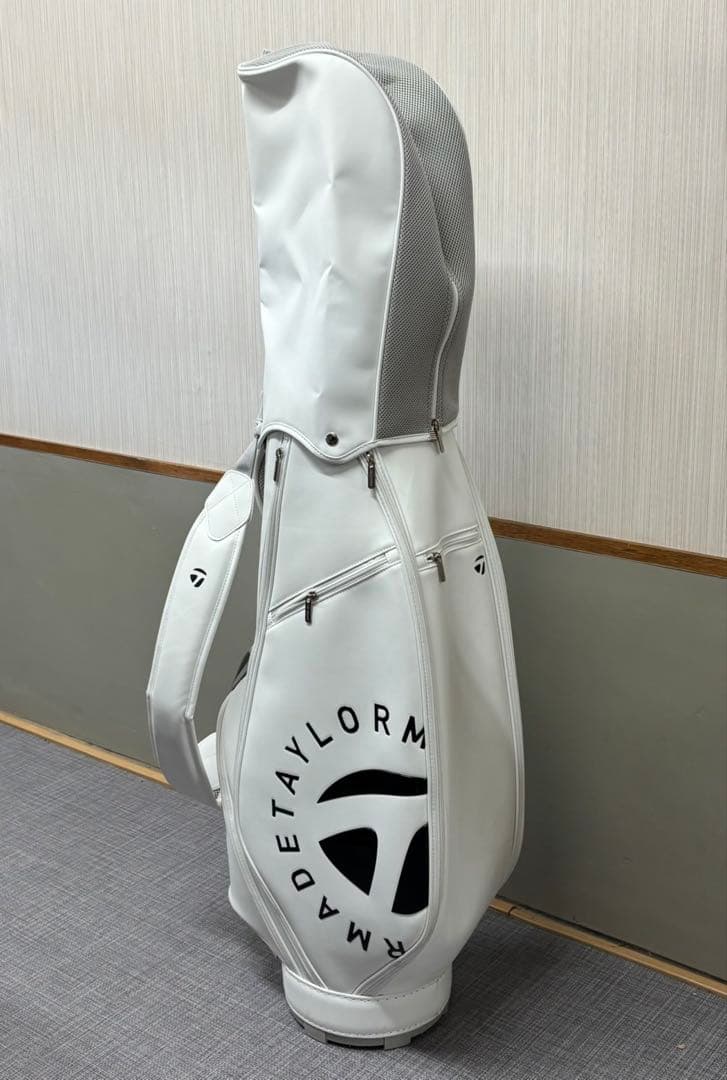 TaylorMade キャディバッグ ホワイト テーラーメイド ゴルフバッグ