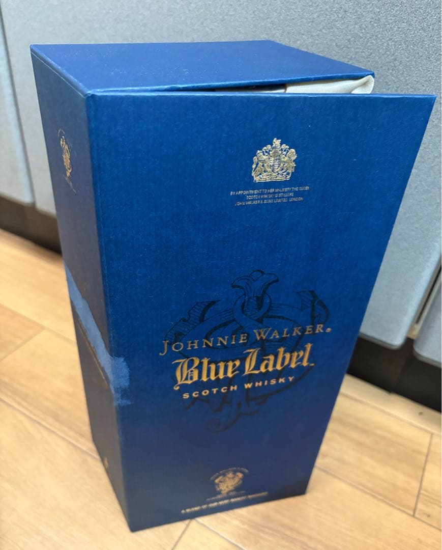 未開栓⭐️ JOHNNIE WALKER 2本セット　1リットル　ブルー　ブラック