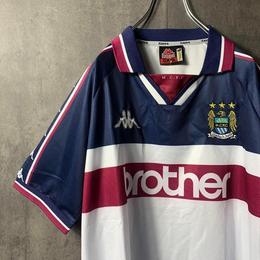 【★マンチェスターシティ】 カッパ サッカー レトロ ユニフォーム 97年 半袖