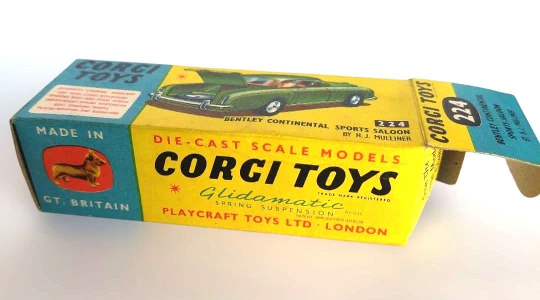 自動車 CORGI TOYS BENTLEY CONTINENTAL SPORTS