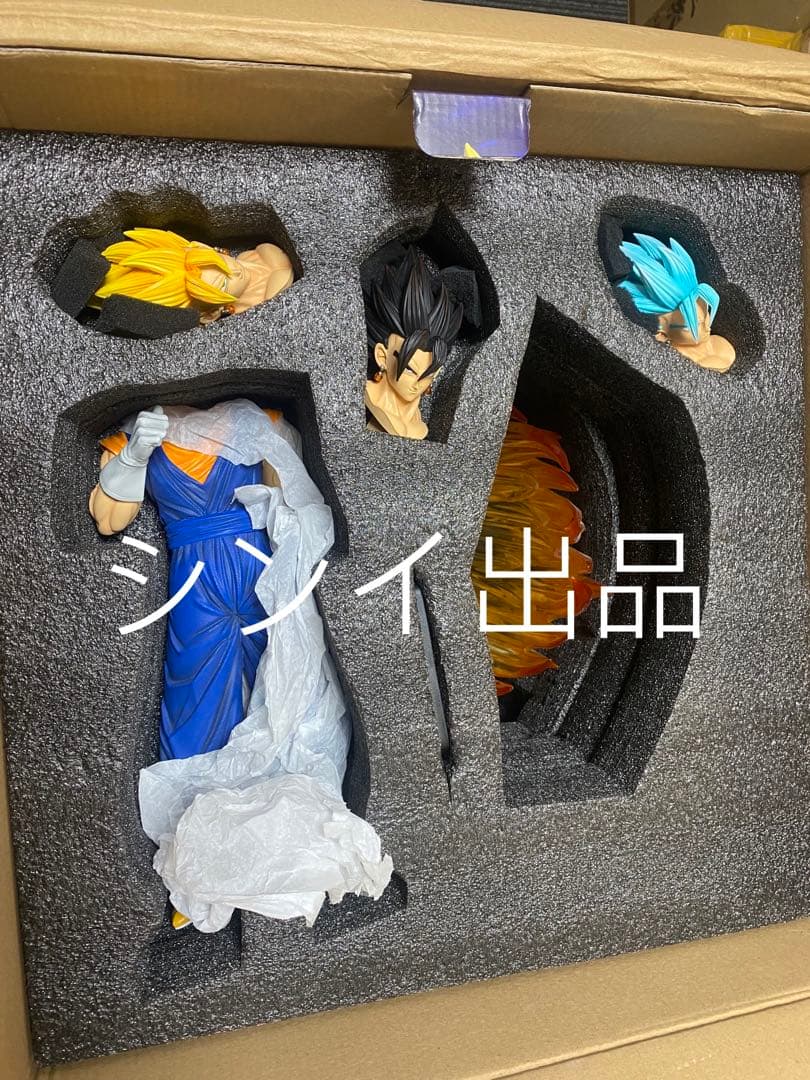 翌日発送　ベジット　ドラゴンボール　フィギュア　ガレージキット　頭パーツ*3種類