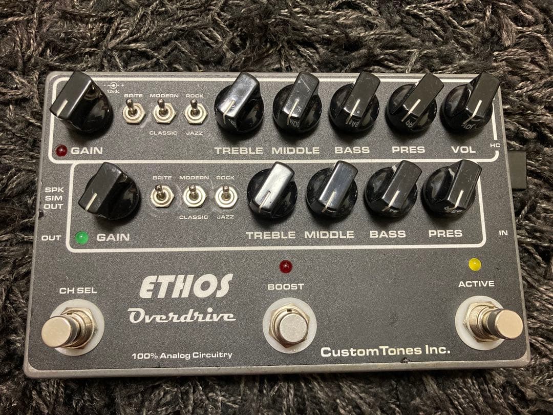 ギター CUSTOM TONES ETHOS Overdrive