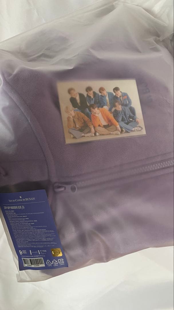 BTS カード付き スウェット パーカー【送料無料】