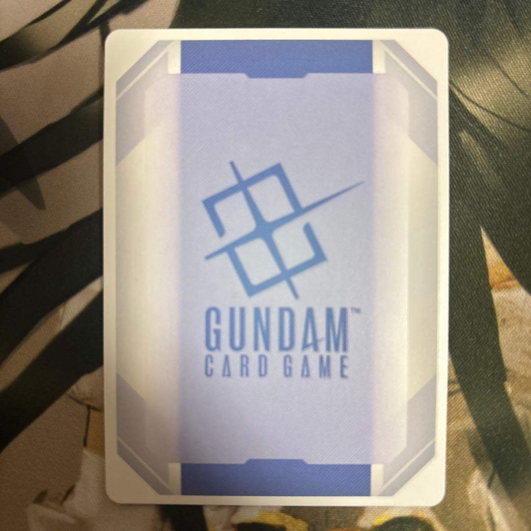 ガンダムカードゲーム　覚悟の表れ　パラレル　U+　SP