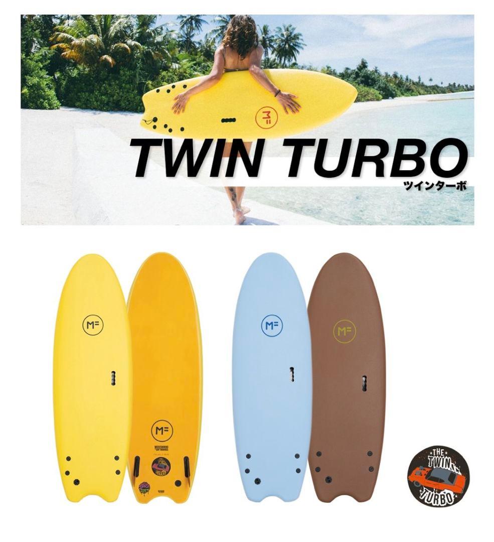 m*3様 MF ソフトボード　ツインターボ　ツインフィン　ショートボード　サーフ