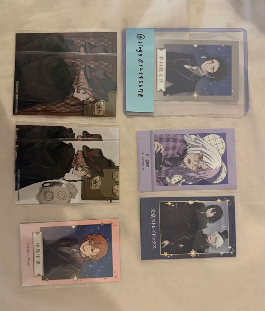 バラ売り専用 即購入不可 文豪ストレイドッグス 撮影会 缶バッジ ブロマイド