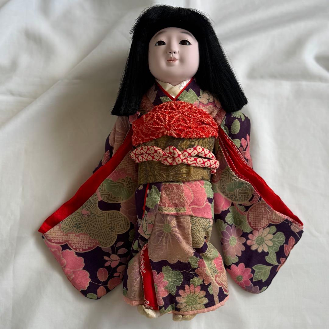 市松人形　松乾斎東光　身長41cm