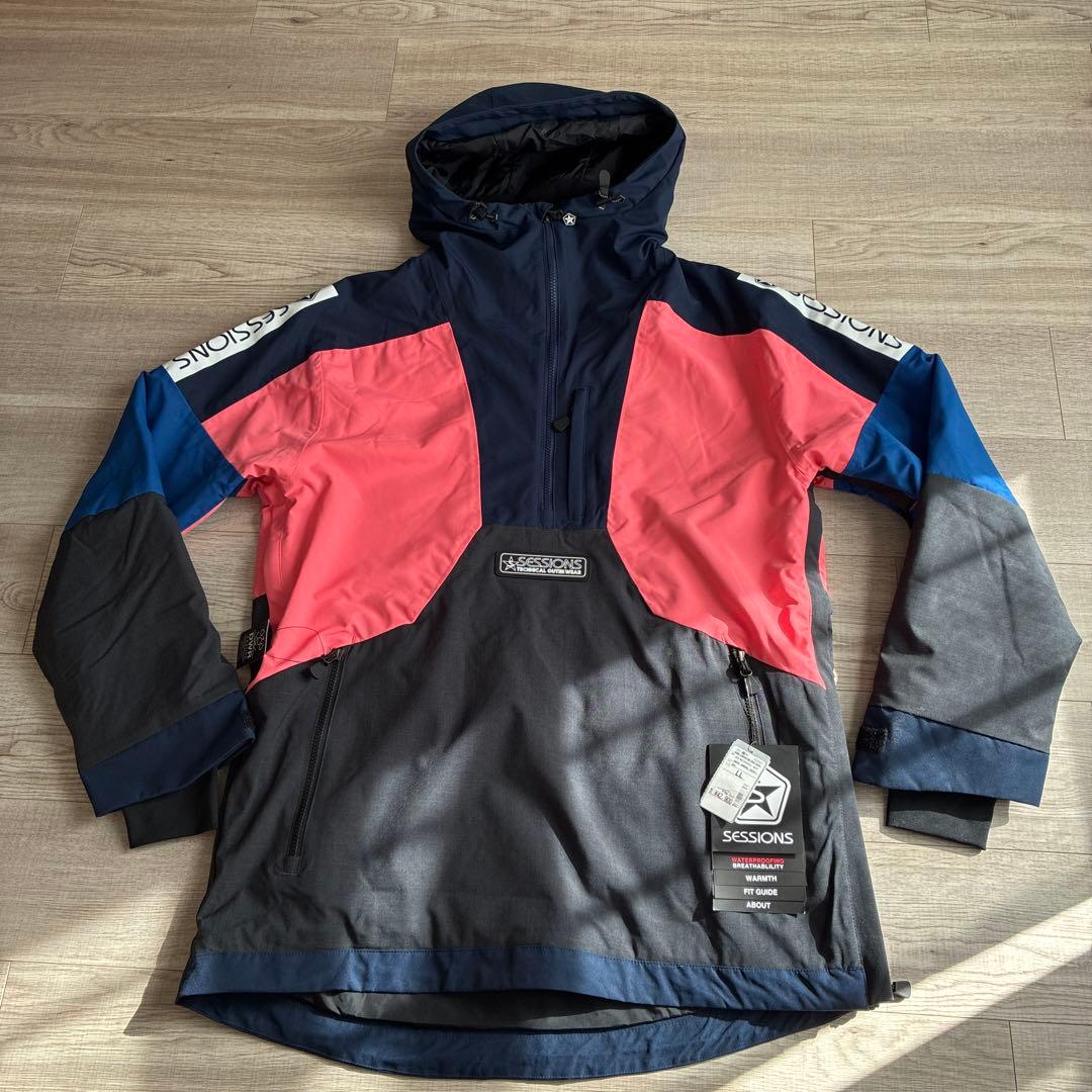 未使用 SESSIONS セッションズ スノーボードウェア ジャケット XL