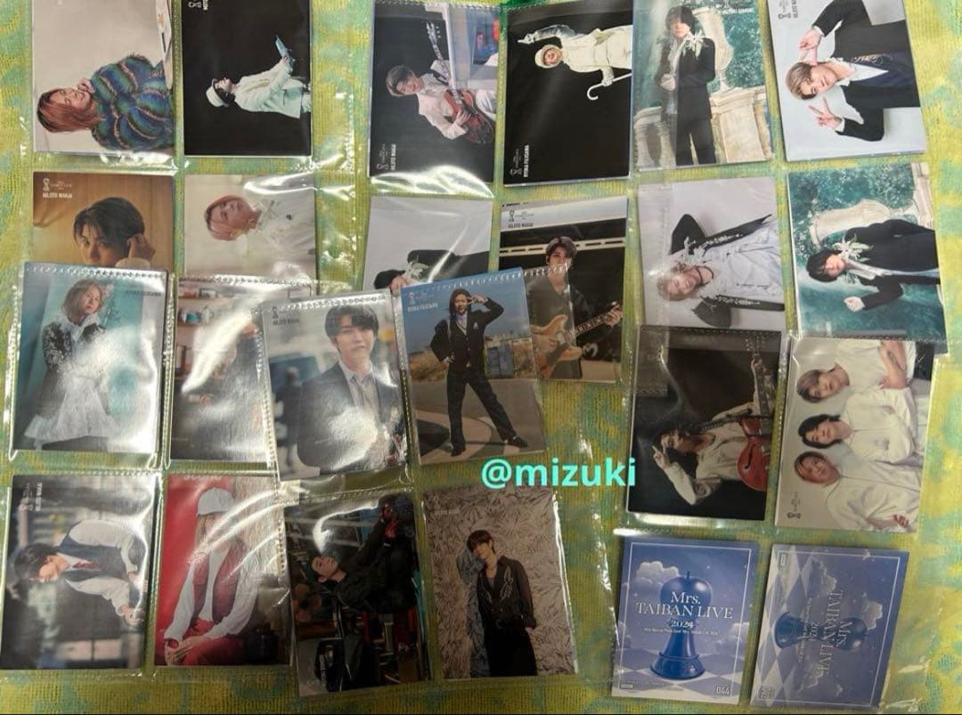 Mrs. GREEN APPLE　ミセス　対バン　フォトカード　コンプリート