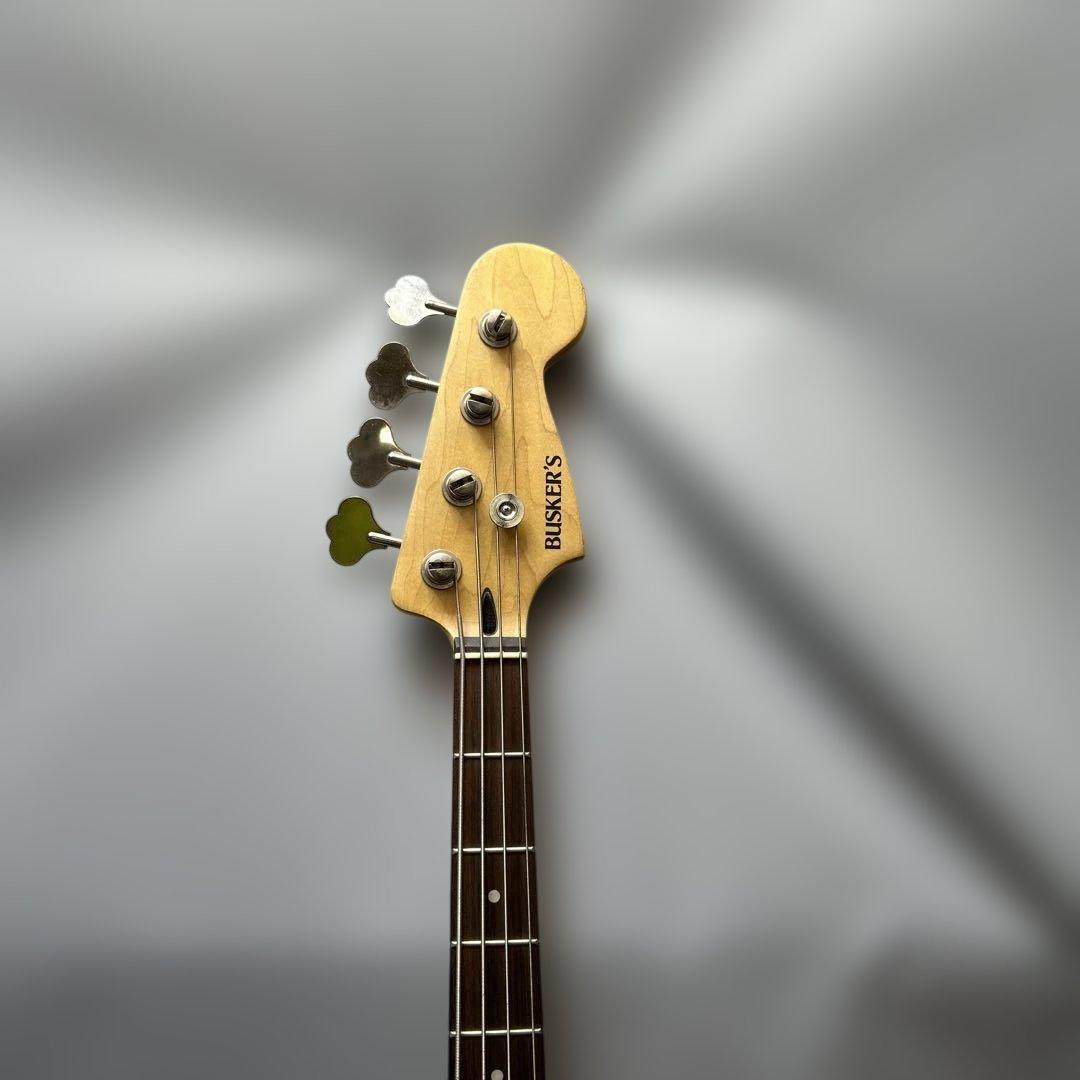 Busker’s バスカーズ　エレキベース ジャズベース ターコイズブルー