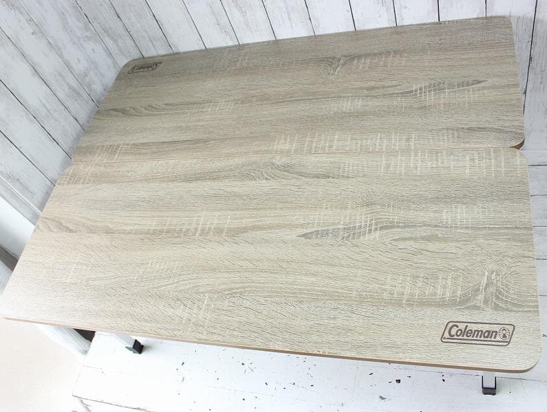 美品 コールマン フォールディングリビングテーブル 90