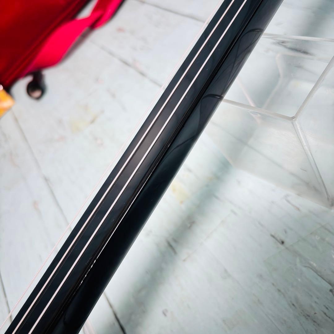 沖縄三線　人工皮　ケース付き　民族楽器　琉球　和楽器　弦楽器　三味線　美品