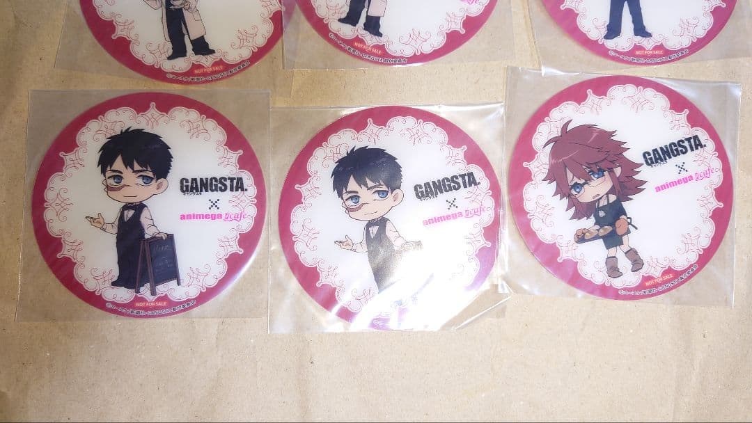 非売品 ウォリック 他 ギャングスタ アニメガカフェ GANGSTA. コースケ