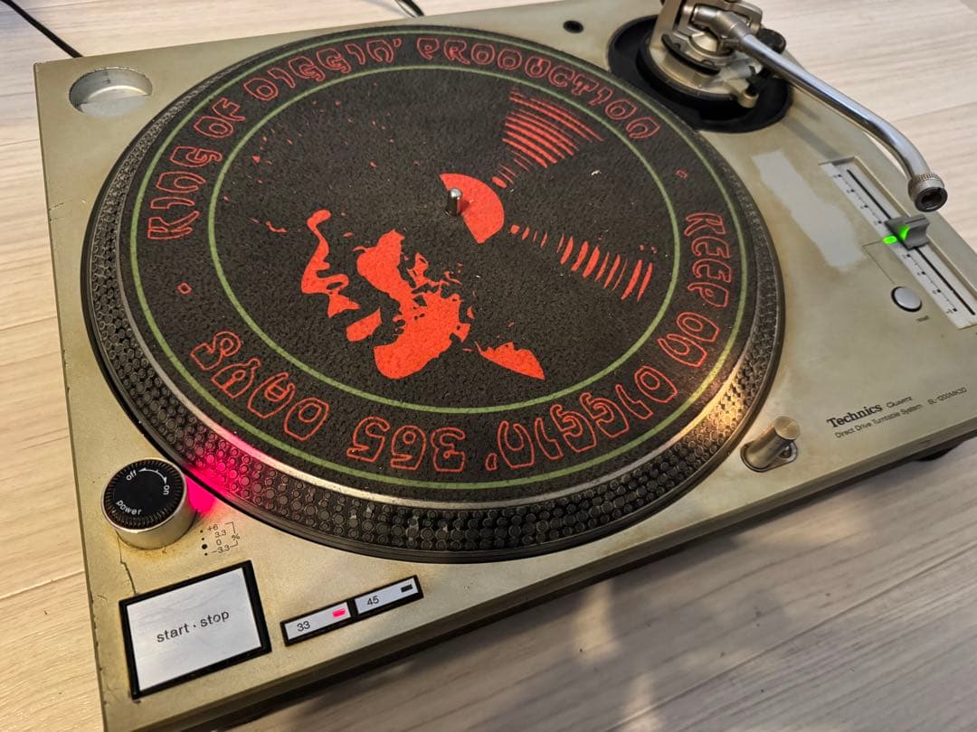 Technics SL-1200MK3D ターンテーブルカバーセット(ブラック)