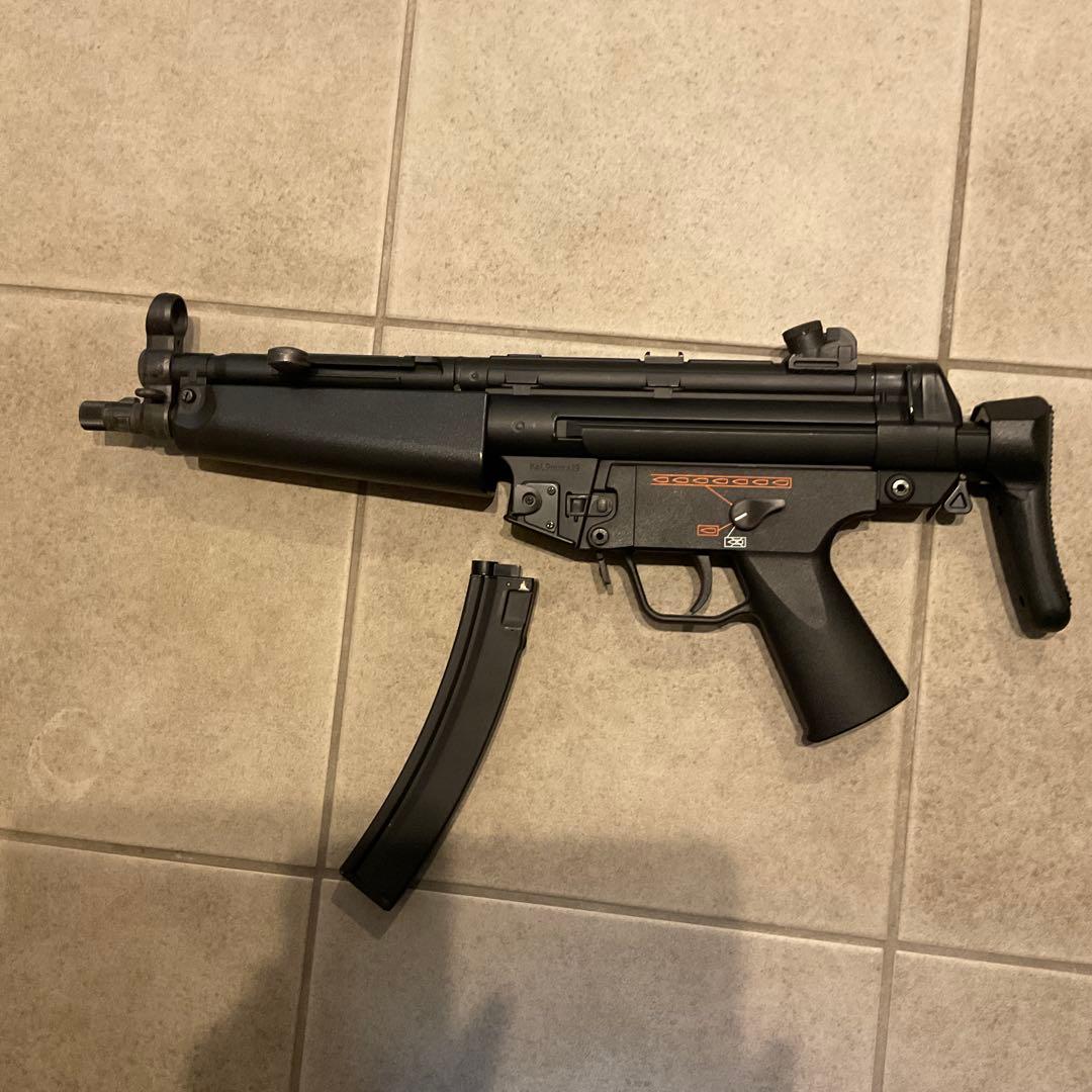 良品92m/s東京マルイ純正電動ガンMP5A5HGオーバーホールメンテ済良品