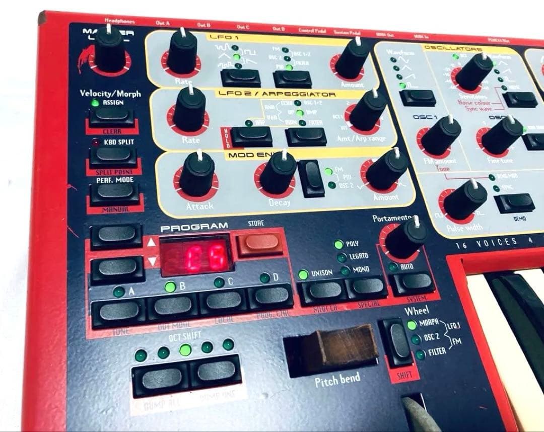 Nord Lead 2 ノードリード2 スウェーデン　バーチャルアナログシンセ