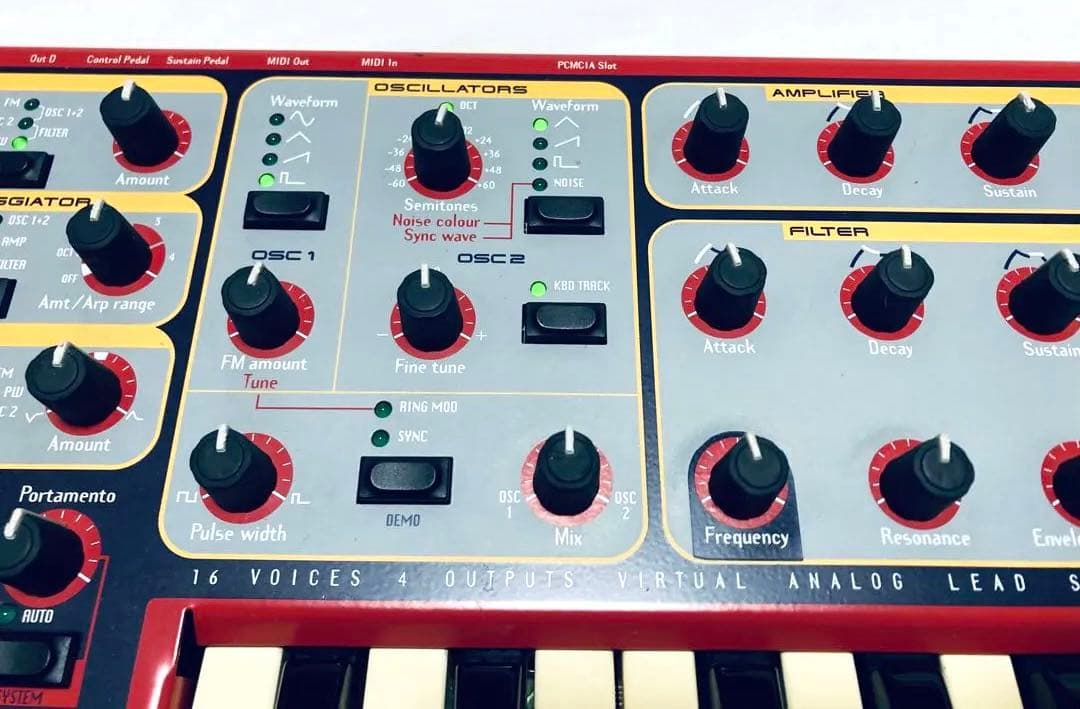 Nord Lead 2 ノードリード2 スウェーデン　バーチャルアナログシンセ