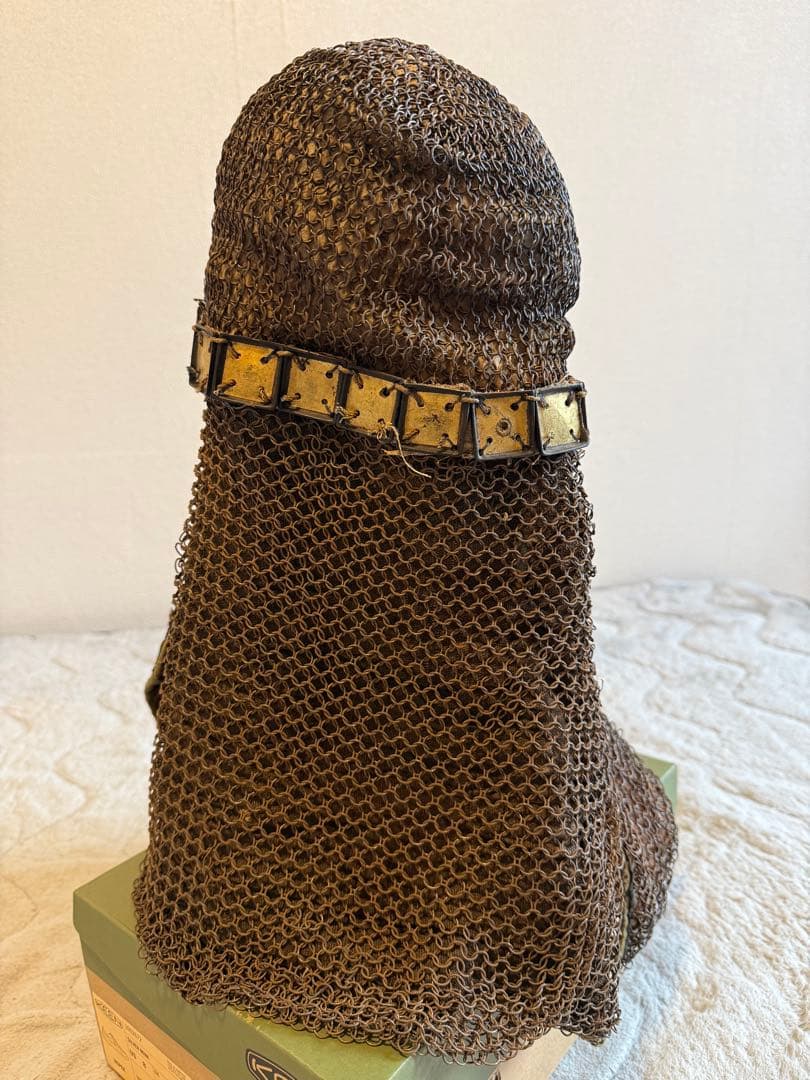 ⭕️ 江戸時代　鎖帷子　【鎖頭巾】　幕末　新撰組　忠臣蔵