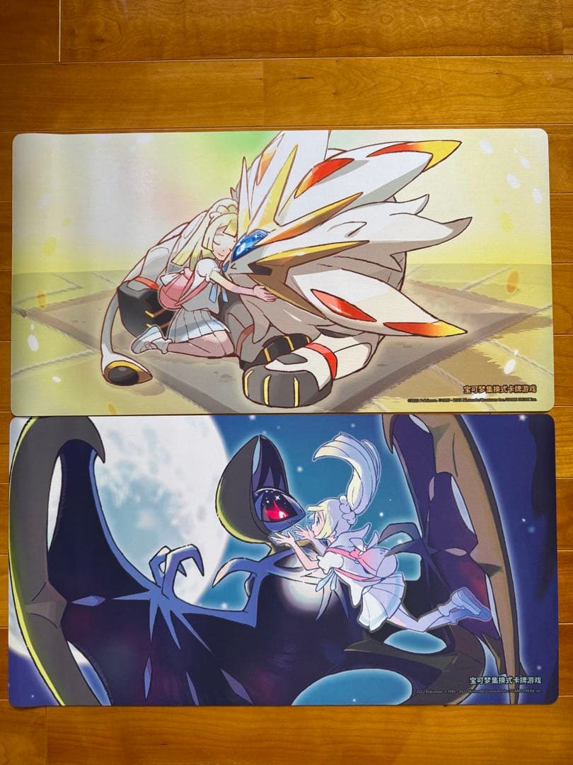 ポケモンカードゲーム　海外限定正規品　リーリエ　プレイマット　2個セット